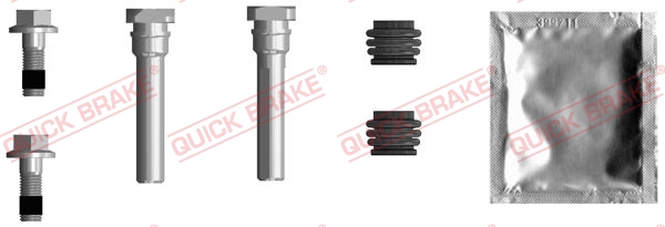 QUICK BRAKE 113-0023X Kit manicotti di guida, Pinza freno-Kit manicotti di guida, Pinza freno-Ricambi Euro