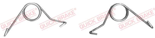 QUICK BRAKE 113-0501 Kit riparazione, Leva freno stazionamento (Pinza freno)