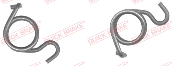 QUICK BRAKE 113-0503 Kit riparazione, Leva freno stazionamento (Pinza freno)-Kit riparazione, Leva freno stazionamento (Pinza freno)-Ricambi Euro