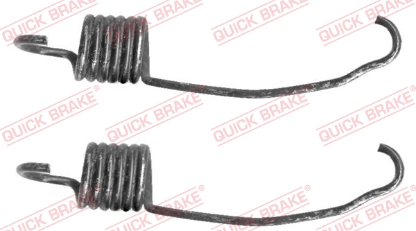 QUICK BRAKE 113-0505 Kit riparazione, Leva freno stazionamento (Pinza freno)-Kit riparazione, Leva freno stazionamento (Pinza freno)-Ricambi Euro