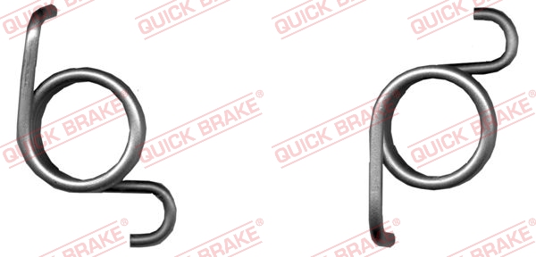 QUICK BRAKE 113-0514 Kit riparazione, Leva freno stazionamento (Pinza freno)-Kit riparazione, Leva freno stazionamento (Pinza freno)-Ricambi Euro