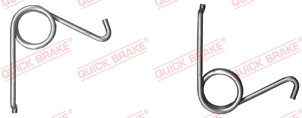 QUICK BRAKE 113-0522 Kit riparazione, Leva freno stazionamento (Pinza freno)-Kit riparazione, Leva freno stazionamento (Pinza freno)-Ricambi Euro