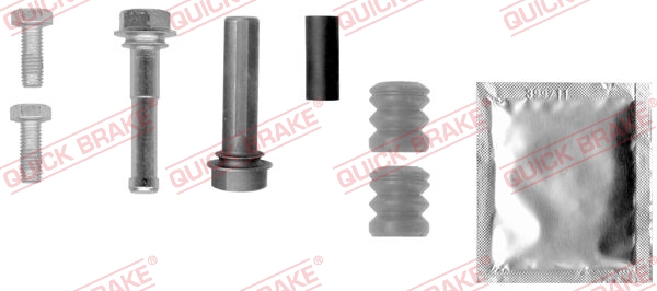 QUICK BRAKE 113-1308X Kit manicotti di guida, Pinza freno