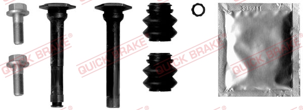 QUICK BRAKE 113-1357X Kit manicotti di guida, Pinza freno