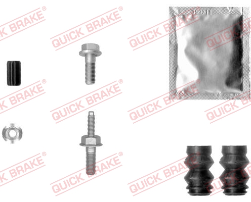 QUICK BRAKE 113-1414 Kit accessori, Pinza freno-Kit accessori, Pinza freno-Ricambi Euro