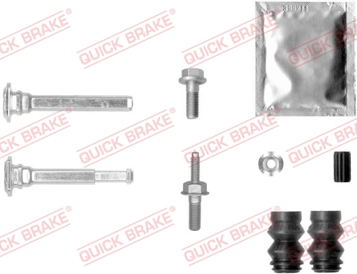 QUICK BRAKE 113-1414X Kit manicotti di guida, Pinza freno