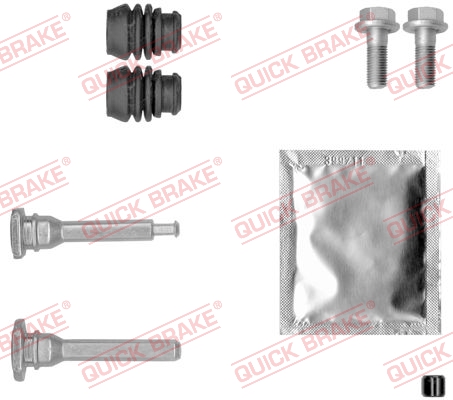 QUICK BRAKE 113-1435X Kit manicotti di guida, Pinza freno