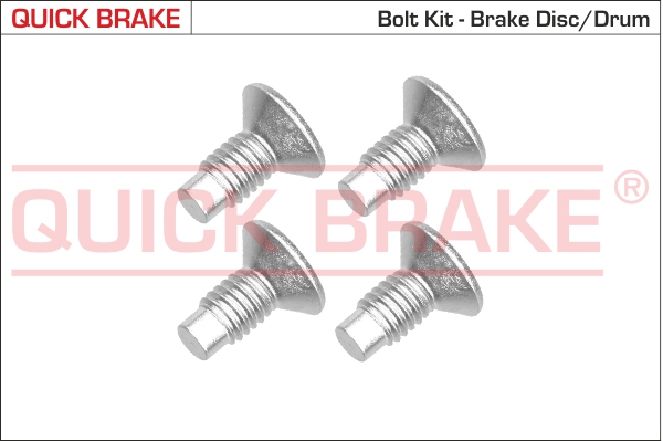 QUICK BRAKE 11663K Bullone, Disco freno