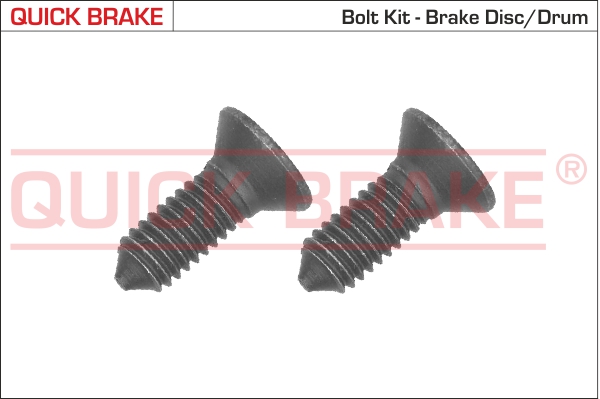 QUICK BRAKE 11667K Bullone, Disco freno