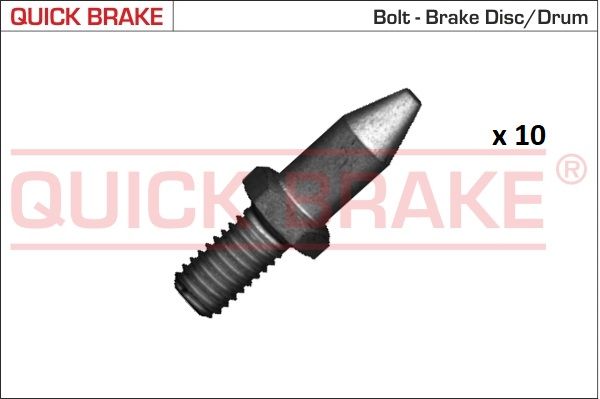 QUICK BRAKE 11674-10K Skrutka brzdového kotúča