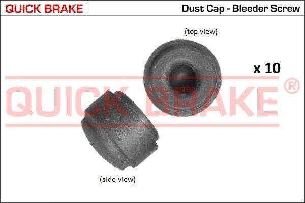 QUICK BRAKE 171-0125-10 Uzatvárací-/ochranný kryt