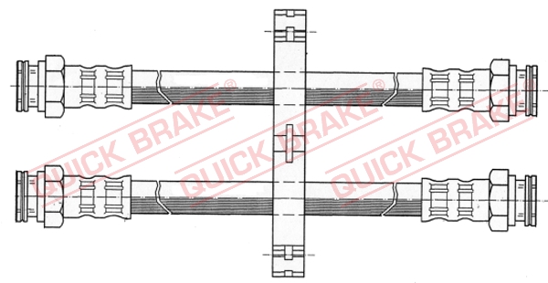 QUICK BRAKE 22.107 Flessibile del freno