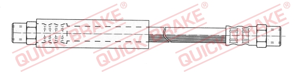 QUICK BRAKE 22.310 Flessibile del freno-Flessibile del freno-Ricambi Euro