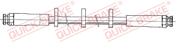 QUICK BRAKE 22.902 Flessibile del freno-Flessibile del freno-Ricambi Euro