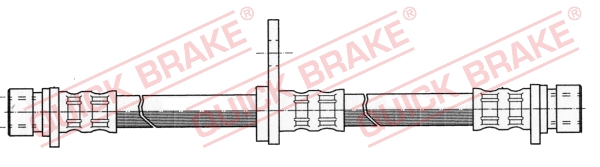 QUICK BRAKE 22.907 Flessibile del freno-Flessibile del freno-Ricambi Euro