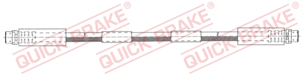 QUICK BRAKE 22.914 Flessibile del freno-Flessibile del freno-Ricambi Euro