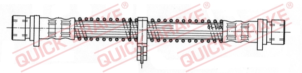 QUICK BRAKE 22.920 Flessibile del freno-Flessibile del freno-Ricambi Euro