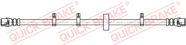 QUICK BRAKE 22.929 Flessibile del freno-Flessibile del freno-Ricambi Euro