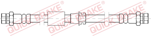 QUICK BRAKE 22.931 Flessibile del freno-Flessibile del freno-Ricambi Euro