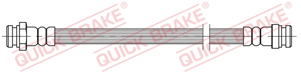 QUICK BRAKE 25.039 Flessibile del freno-Flessibile del freno-Ricambi Euro