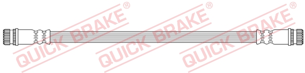 QUICK BRAKE 25.040 Flessibile del freno-Flessibile del freno-Ricambi Euro