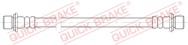 QUICK BRAKE 25.075 Flessibile del freno-Flessibile del freno-Ricambi Euro