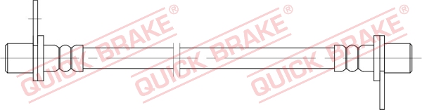 QUICK BRAKE 25.087 Flessibile del freno-Flessibile del freno-Ricambi Euro
