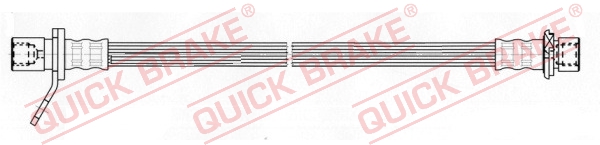 QUICK BRAKE 27.092 Flessibile del freno-Flessibile del freno-Ricambi Euro