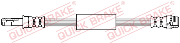 QUICK BRAKE 32.122 Flessibile del freno-Flessibile del freno-Ricambi Euro