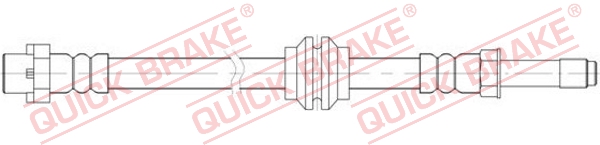 QUICK BRAKE 32.127 Flessibile del freno