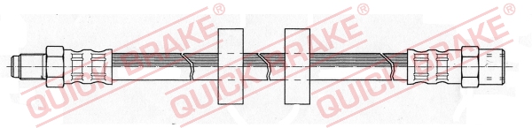 QUICK BRAKE 32.205 Flessibile del freno-Flessibile del freno-Ricambi Euro