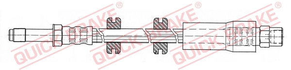 QUICK BRAKE 32.406 Flessibile del freno