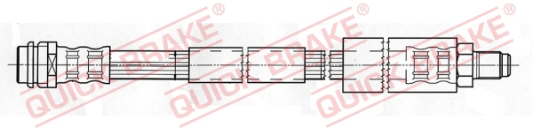 QUICK BRAKE 32.407 Flessibile del freno-Flessibile del freno-Ricambi Euro