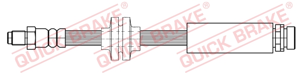 QUICK BRAKE 32.416 Flessibile del freno-Flessibile del freno-Ricambi Euro