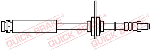 QUICK BRAKE 32.711 Flessibile del freno-Flessibile del freno-Ricambi Euro