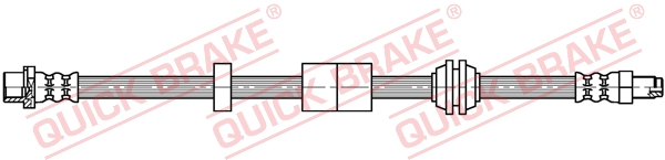 QUICK BRAKE 32.814 Flessibile del freno