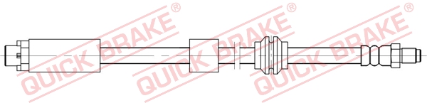 QUICK BRAKE 32.821 Flessibile del freno