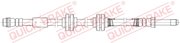 QUICK BRAKE 32.825 Flessibile del freno-Flessibile del freno-Ricambi Euro