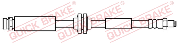 QUICK BRAKE 32.833 Flessibile del freno