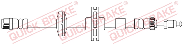 QUICK BRAKE 32.839 Flessibile del freno-Flessibile del freno-Ricambi Euro