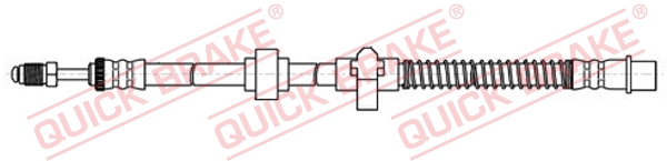 QUICK BRAKE 32.848 Flessibile del freno