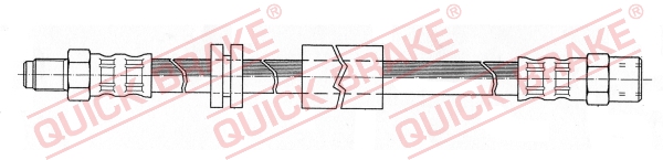 QUICK BRAKE 32.901 Flessibile del freno-Flessibile del freno-Ricambi Euro