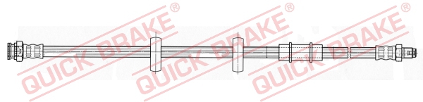 QUICK BRAKE 32.916 Flessibile del freno-Flessibile del freno-Ricambi Euro