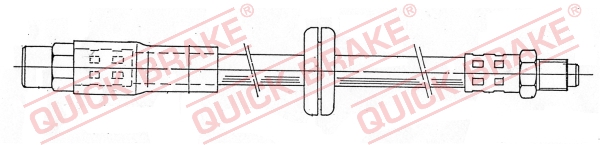 QUICK BRAKE 32.928 Flessibile del freno