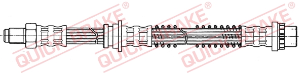 QUICK BRAKE 32.998 Flessibile del freno-Flessibile del freno-Ricambi Euro