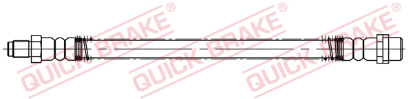 QUICK BRAKE 35.500 Flessibile del freno-Flessibile del freno-Ricambi Euro