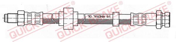 QUICK BRAKE 36.900 Flessibile del freno-Flessibile del freno-Ricambi Euro