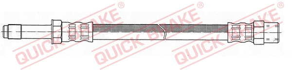 QUICK BRAKE 37.007 Flessibile del freno-Flessibile del freno-Ricambi Euro