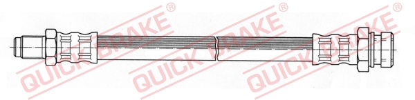 QUICK BRAKE 37.023 Flessibile del freno-Flessibile del freno-Ricambi Euro