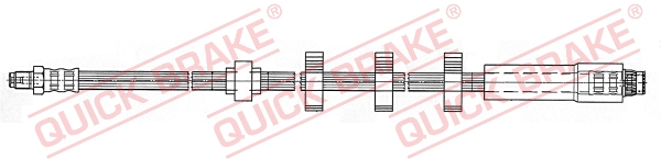 QUICK BRAKE 37.917 Flessibile del freno-Flessibile del freno-Ricambi Euro